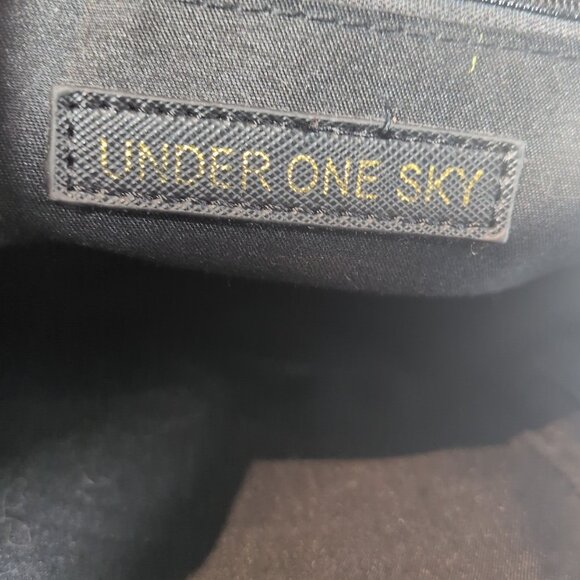 Under One Sky Faux Leather Sloth Backpack Bag Hearts Black Multicolor Mini Small - Picture 2 of 16